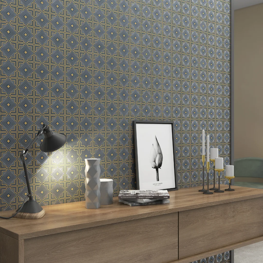 Exotica Soul Blue, moroccan wall tile for bathroom